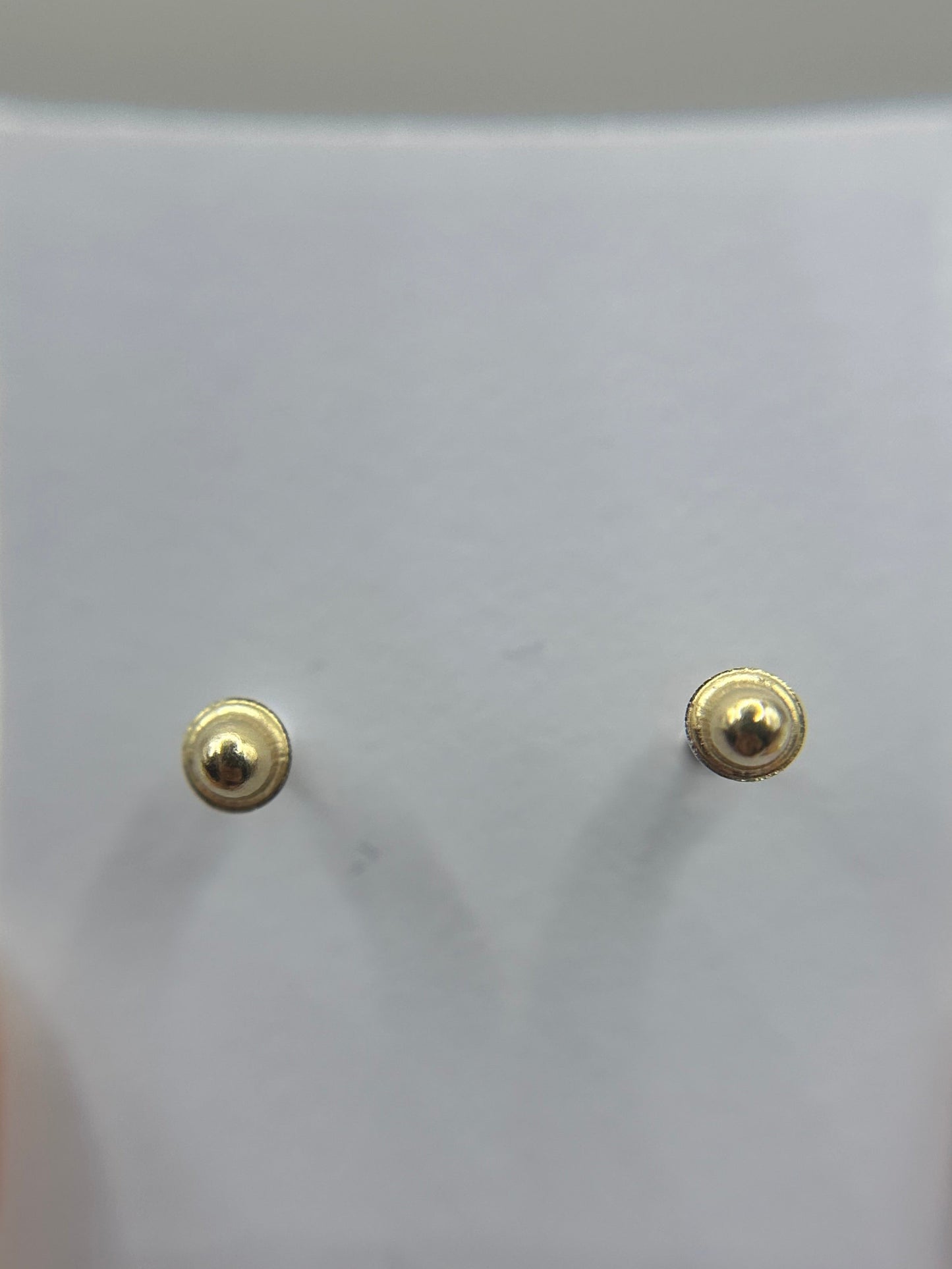 14K Gold Tulips Earrings