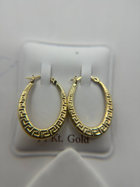 14K Gold Earrings - Huggie Hoops